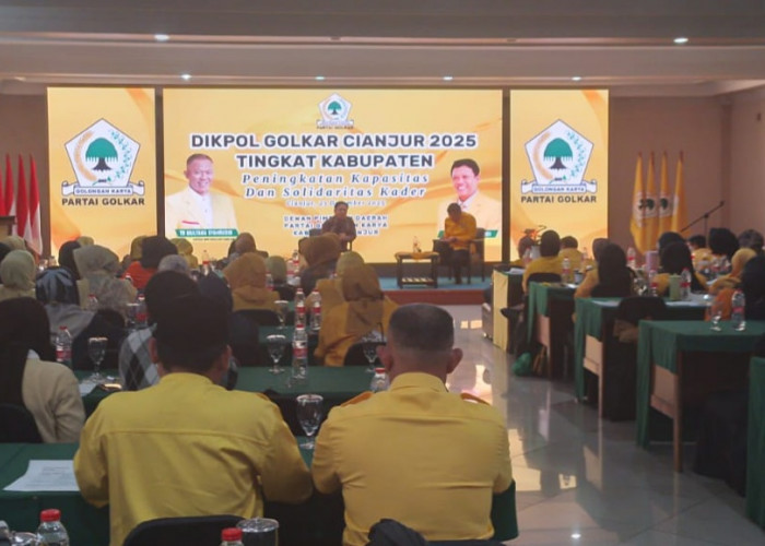 Golkar Cianjur Gelar Dikpol, Tekankan Jaga Soliditas dan Tren Kemenangan