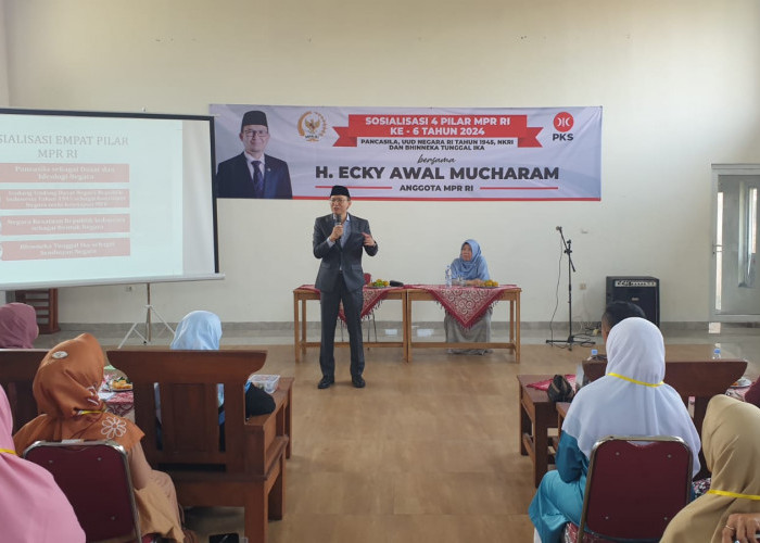 Ecky Awal Mucharam Sosialisasi Empat Pilar MPR RI kepada Masyarakat di Cianjur