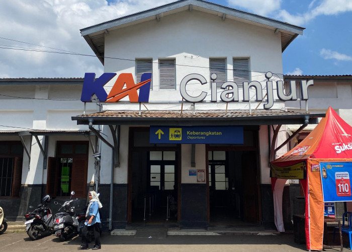 Mudik Lebaran, Penumpang Kereta Api di Cianjur Capai Ribuan Orang