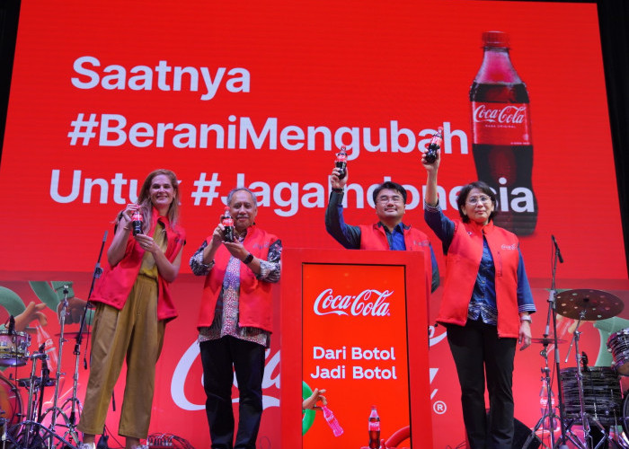 Coca-Cola Luncurkan Botol 100% rPET di Indonesia