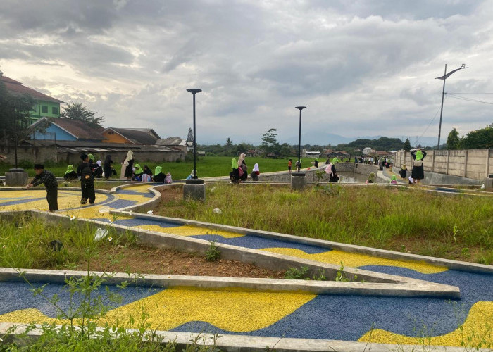 Embung Pasar Ciranjang Dongkrak Pengunjung dan Ekonomi Warga