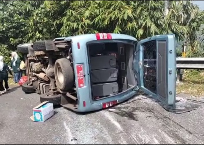 Mobil Rombongan Dekan Unsur Cianjur Kecelakaan di Cikidang Sukabumi, Berikut Identitas Korban Luka