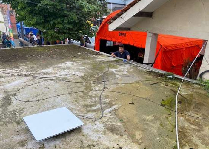 Diskominfo Jabar Sediakan Jaringan Internet di Lokasi Longsor KBB