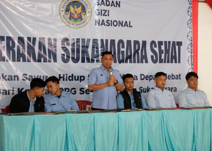 Korcam SPPG Sukanagara Cianjur Canangkan Gerakan Makan Sayuran dan Hidup Sehat