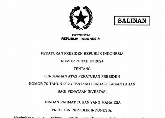 Jokowi Terbitkan Perpres Distribusi Izin Tambang untuk Ormas Keagamaan