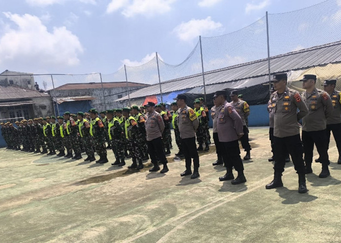 Forkopimcam Cipanas Gelar Apel Siaga Pengamanan Objek Vital