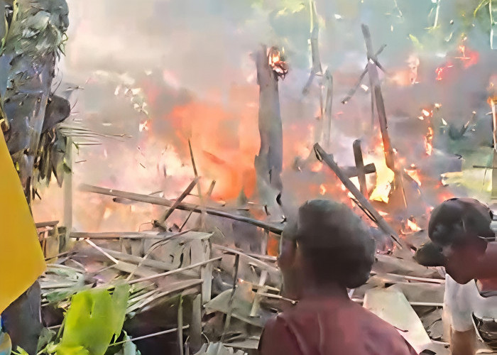 Rumah Warga di Cianjur Hangus Terbakar, Kerugian Capai Rp150 Juta