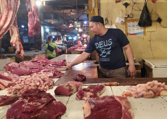 Jelang Ramadan, Harga Daging Sapi di Pasar Muka Cianjur Tembus Rp150 Ribu Per Kilogram