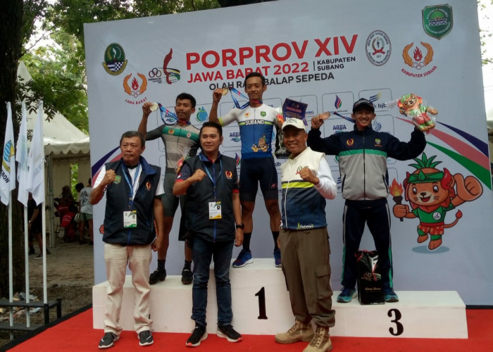 Cabor Balap Sepeda Sumbangkan Medali Perak di Porprov Jabar 2022, Begini Respon ISSI dan KONI Cianjur