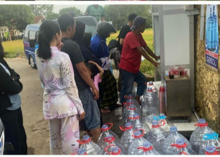 Xfreeporter dan Nasuha Care Bangun Depot Air Siap Minum Bagi Korban Gempa Cianjur