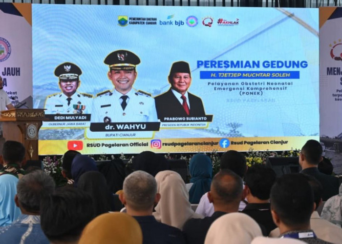 Bupati Cianjur Resmikan Gedung PONEK RSUD Pagelaran