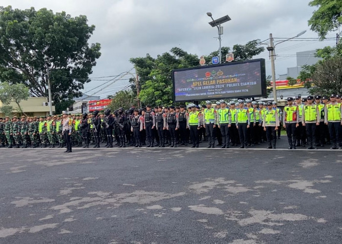 700 Personel Gabungan Disiagakan dalam Operasi Lodaya 2024 di Cianjur