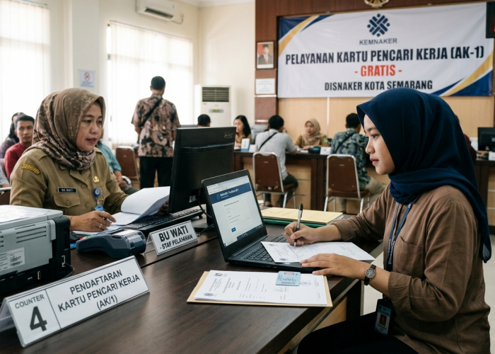 Pendaftar Kartu Pencari Kerja di Cianjur Melonjak, Lulusan SMA dan SMK Mendominasi