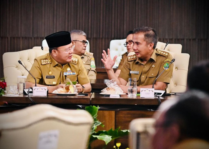 Bey Machmudin Hadiri Pertemuan Presiden dengan Seluruh Kepala Daerah di Indonesia