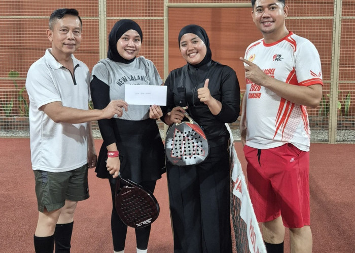 Eksebisi Padel Porprov Jabar 2026, PBPI Cianjur Bidik Dua Emas