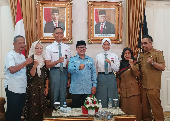 Bupati Cianjur Lepas Dua Calon Paskibraka Provinsi Jawa Barat