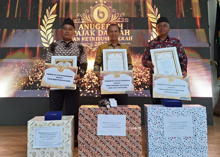 Kecamatan Mande Raih Penghargaan Terbaik Pengelolaan PBB Tahun 2025