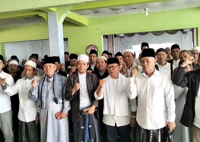 Kiai Kampung Se-Kecamatan Karangtengah Cianjur Deklarasi Dukung BHSI 