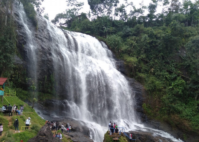 Heboh Tarif Curug Cikondang Rp100 Ribu, Pokdarwis: Wisatawan Lokal Tetap Rp10 Ribu