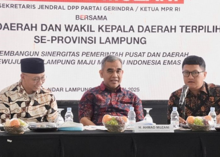 Muzani Imbau Seluruh Kepala Daerah Terpilih Dari Gerindra tak Korupsi