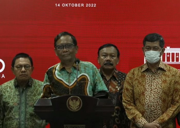 Mahfud MD Ungkap TGIPF Serahkan Laporan Investigasi Kanjuruhan ke Jokowi
