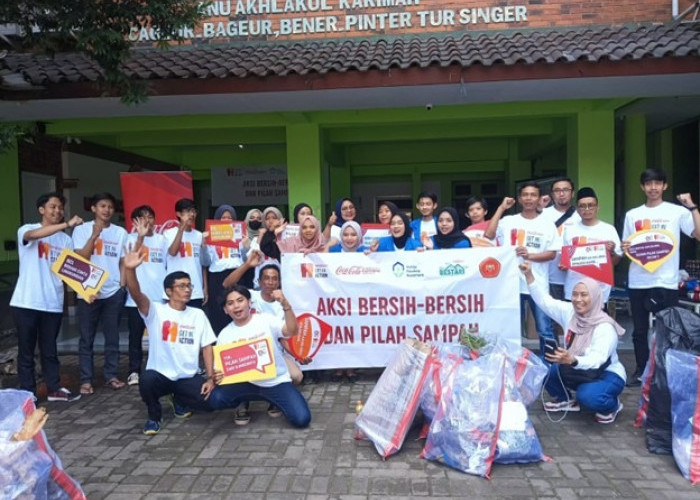 CCEP Indonesia Gelar Aksi Bersih-Bersih Tingkatkan Kepedulian Pengelolaan Sampah Secara Tepat