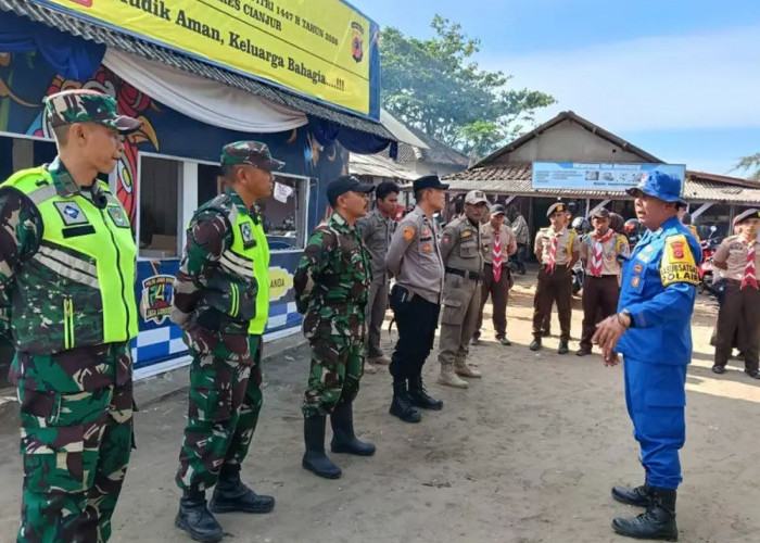 Pos Layanan Terpadu Cidaun Cianjur Pastikan Kenyamanan dan Keamanan Wisatawan Kunjungi Objek Wisata
