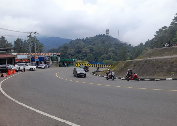 Pasca Libur Natal Arus Lalu lintas di Kawasan Puncak Lancar 