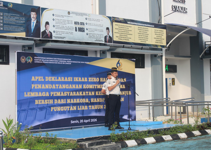 Lapas Cianjur Komitmen Zero Narkoba, Handphone, dan Pungutan Liar