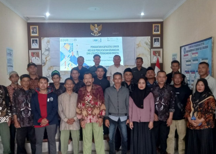 OVOD Prodi S1 Akuntansi FE UMMI Perkuat Kapasitas UMKM Desa Mekartani