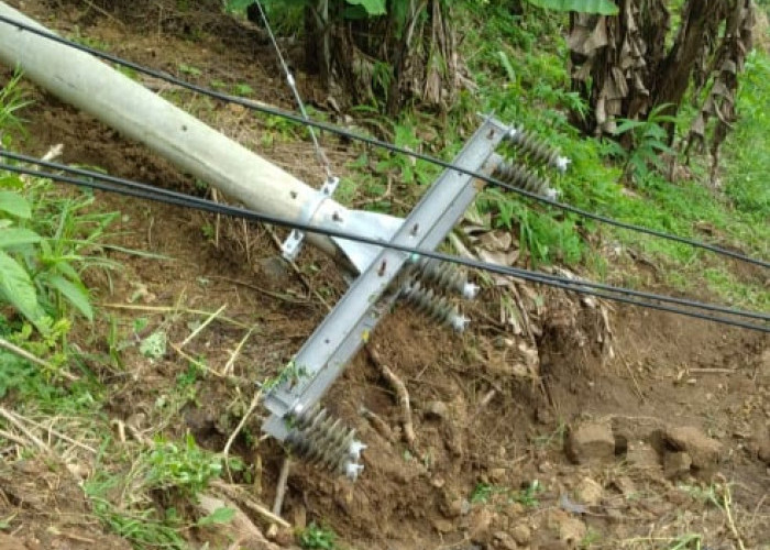 35 Gardu Terdampak Cuaca Ekstrem, PLN Terus Berupaya Perbaiki Gangguan Listrik di Cianjur Selatan