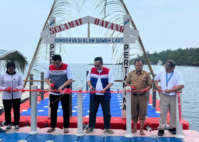 Lestarikan Ekosistem Laut, PT Pertamina Patra Niaga Fuel Terminal Tanjung Gerem Transpalansi Terumbu Karang