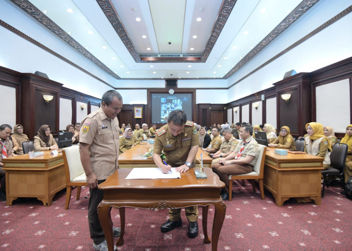 Sekda Jabar Konsolidasi BKPSDM - BKD Kabupaten dan Kota