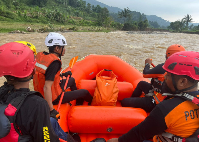 Anak Dilaporkan Hilang Tenggelam di Sungai Cikondang, Tim SAR Lakukan Pencarian