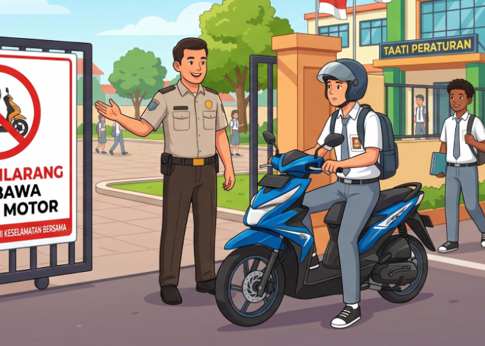Disdikpora Cianjur Tegaskan Larangan Siswa Bawa Motor dan HP