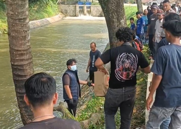 Diduga Tenggelam, Pelajar SD Ditemukan Meninggal di Irigasi Bojongpicung Cianjur