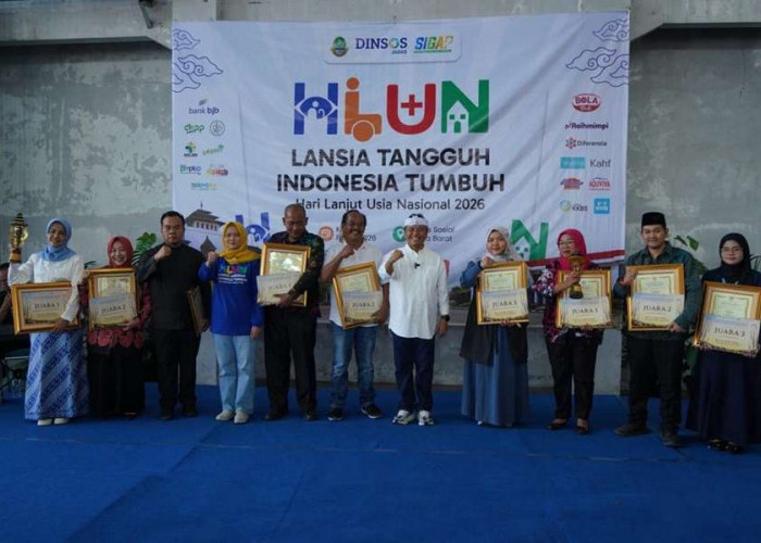 Dinsos Jabar Anugerahkan Penghargaan Penanganan ODGJ Terbaik 2026 pada Peringatan HLUN