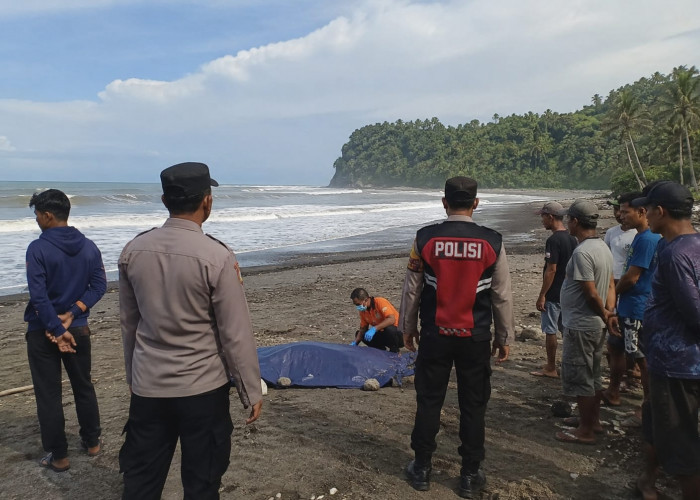 Warga Agrabinta Cianjur Digegerkan Penemuan Pria Meninggal di Pantai Cikakap