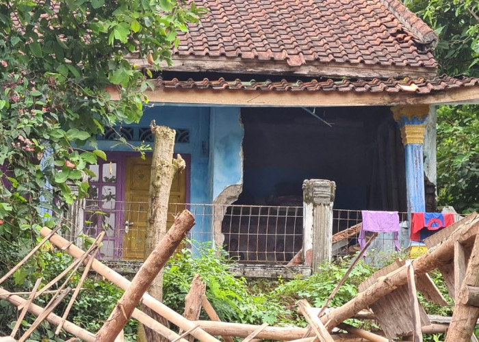 Pergerakan Tanah di Kecamatan Bojongpicung Cianjur Rusak Puluhan Rumah