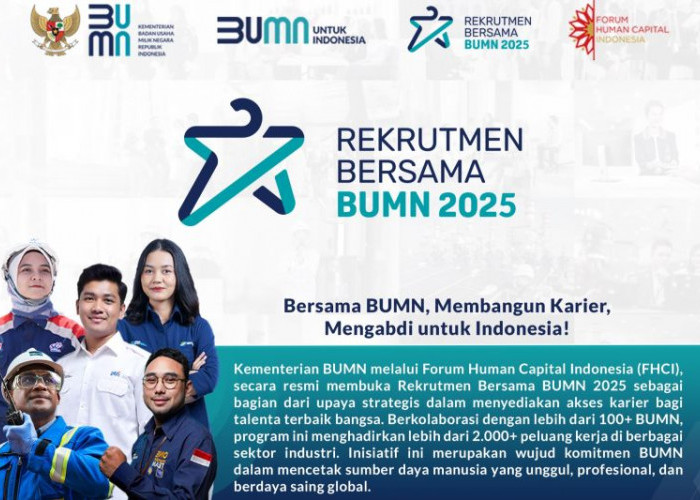 Rekrutmen Bersama BUMN 2025 Dibuka 7 Maret 2025