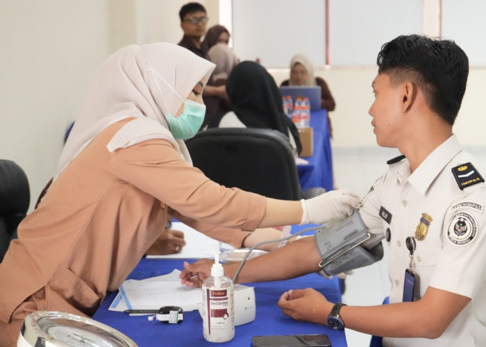 Kantor Imigrasi Cianjur Gelar Medical Check-Up Pegawai Bersama Klinik Jantung Hasna Medika
