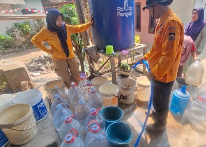 Kemarau Panjang, BPBD Cianjur Minta Bantuan Sumur Bor ke BNPB