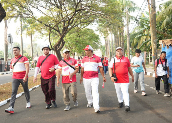 Kepala Imigrasi Cianjur Hadiri Fun Walk hingga Donor Darah di Poltekpin Tangerang
