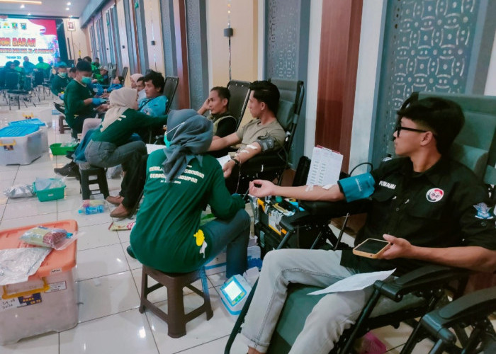 Polres dan Pemkab Cianjur Kompak Gelar Donor Darah Massal, Tambah Stok untuk Pasien