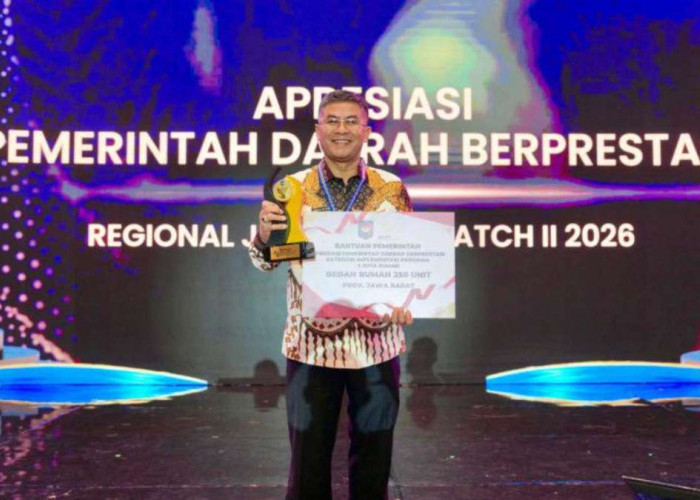 Pemprov Jabar Raih Terbaik I Implementasi Program 3 Juta Rumah