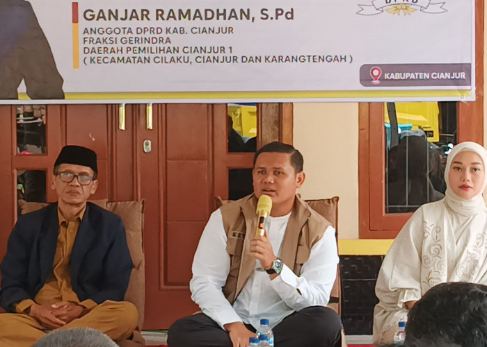 Reses di Desa Sukamaju Cianjur, Ganjar Ramadhan Serap Aspirasi Infrastruktur hingga Pengelolaan Sampah 