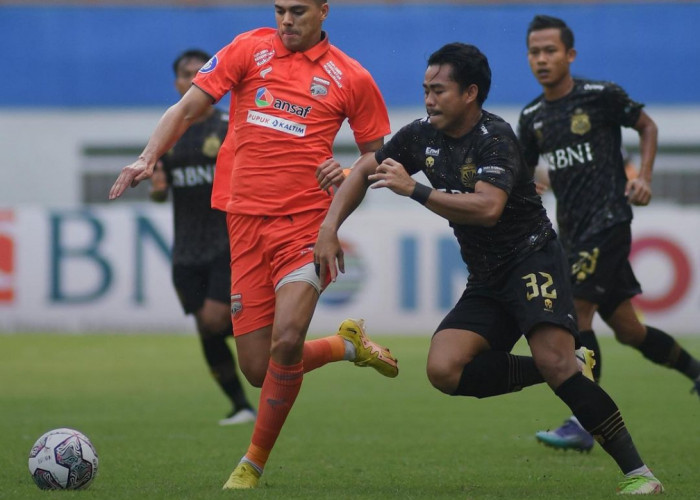 Laga Bhayangkara FC Kontra Borneo FC Berakhir Imbang 2-2