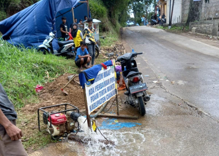 Pascagempa, Perumdam Tirta Mukti Cianjur Sebut Belum 100 Persen Pelanggan Menerima Air Kembali 