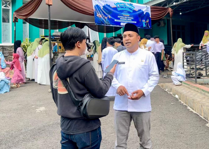 Lebaran Anak Yatim 10 Muharam, Kemenag Cianjur Salurkan 3.217 Paket Santunan