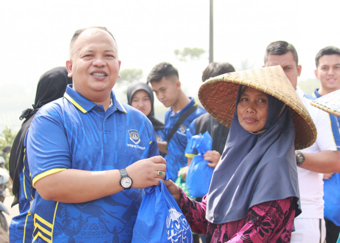 Semarak HUT ke-81RI, Imigrasi dan Lapas Cianjur Gelar Bakti Sosial